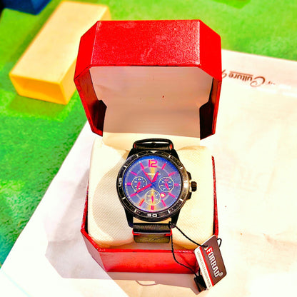 Forrad Men's Luxury Watch with Leather Strap