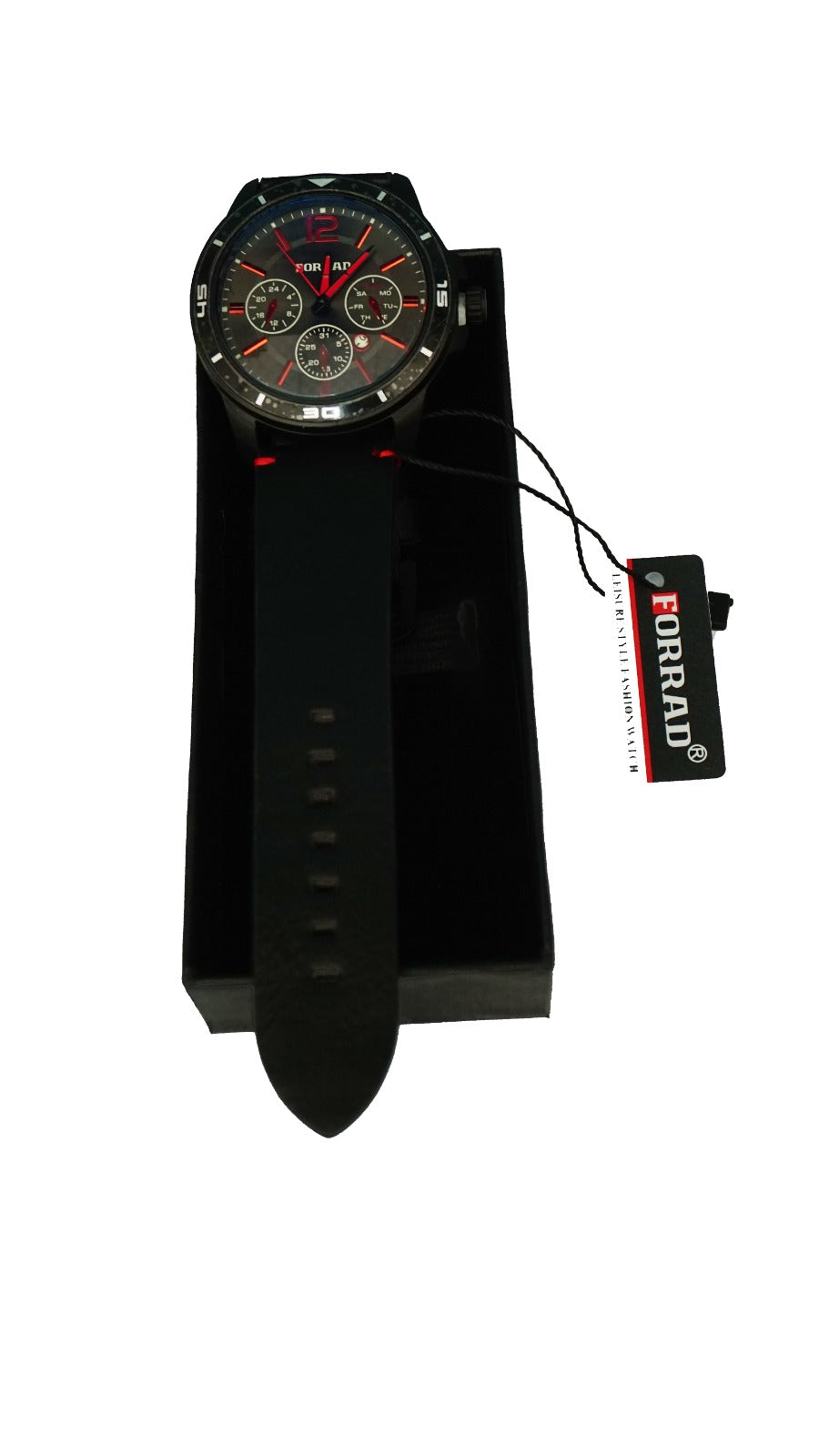 Forrad Men's Luxury Watch with Leather Strap